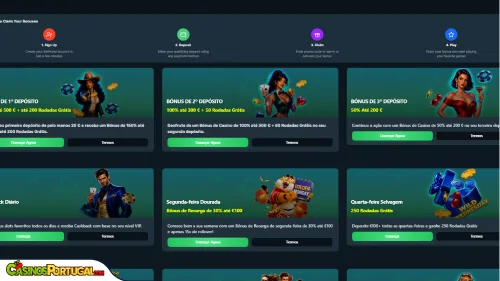 BetPortal Casino Bónus